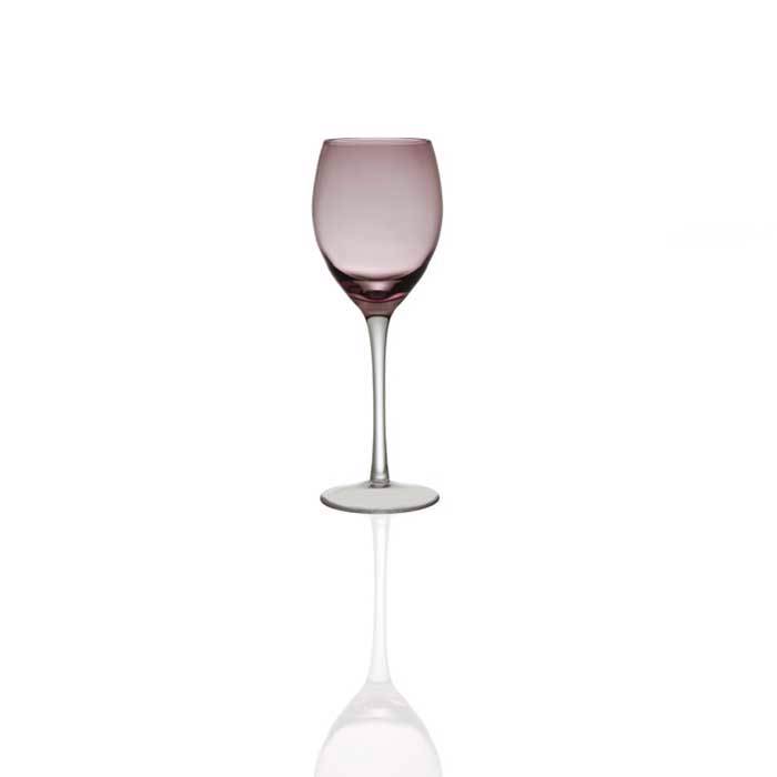 Cryspo Trio Set 6 Temaxion Potiri Nerou Kolonato 360ml apo Fusito Gyali 'IRID PURPLE' 5201253